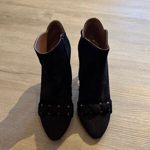 Alaia Black Ankle Boots suede 40